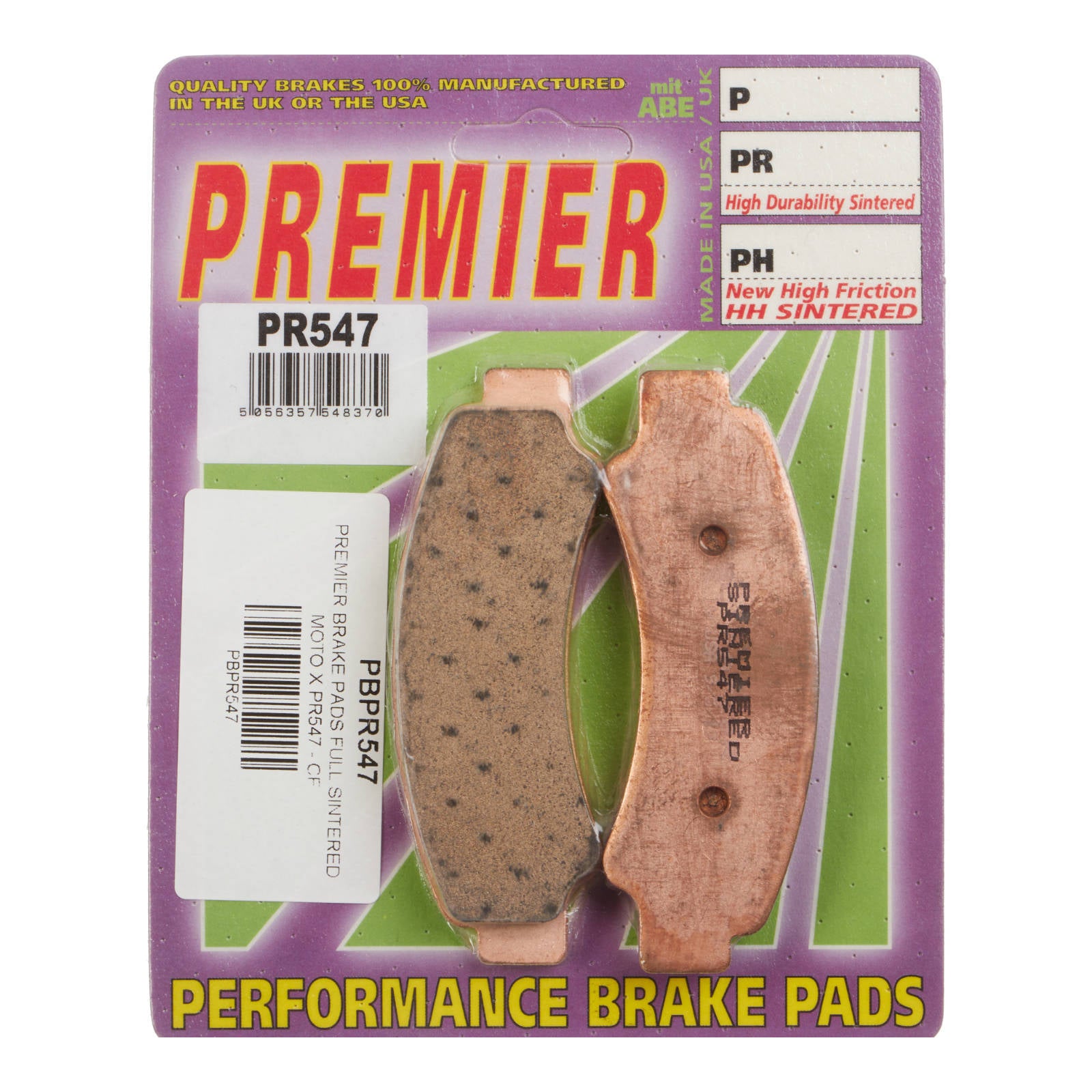 Premier Brake Pads PR Off Road Sintered
