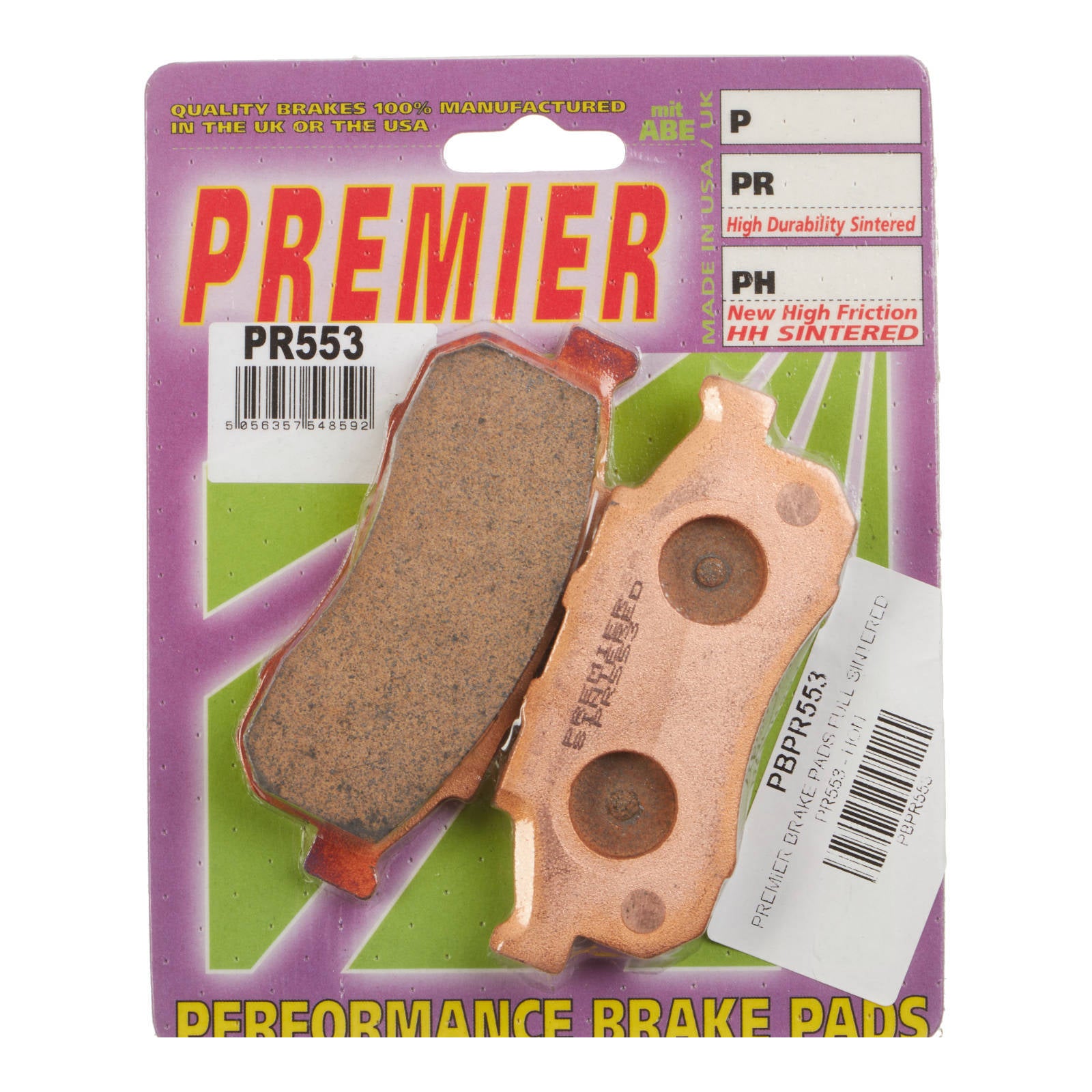 Premier Brake Pads PR Off Road Sintered