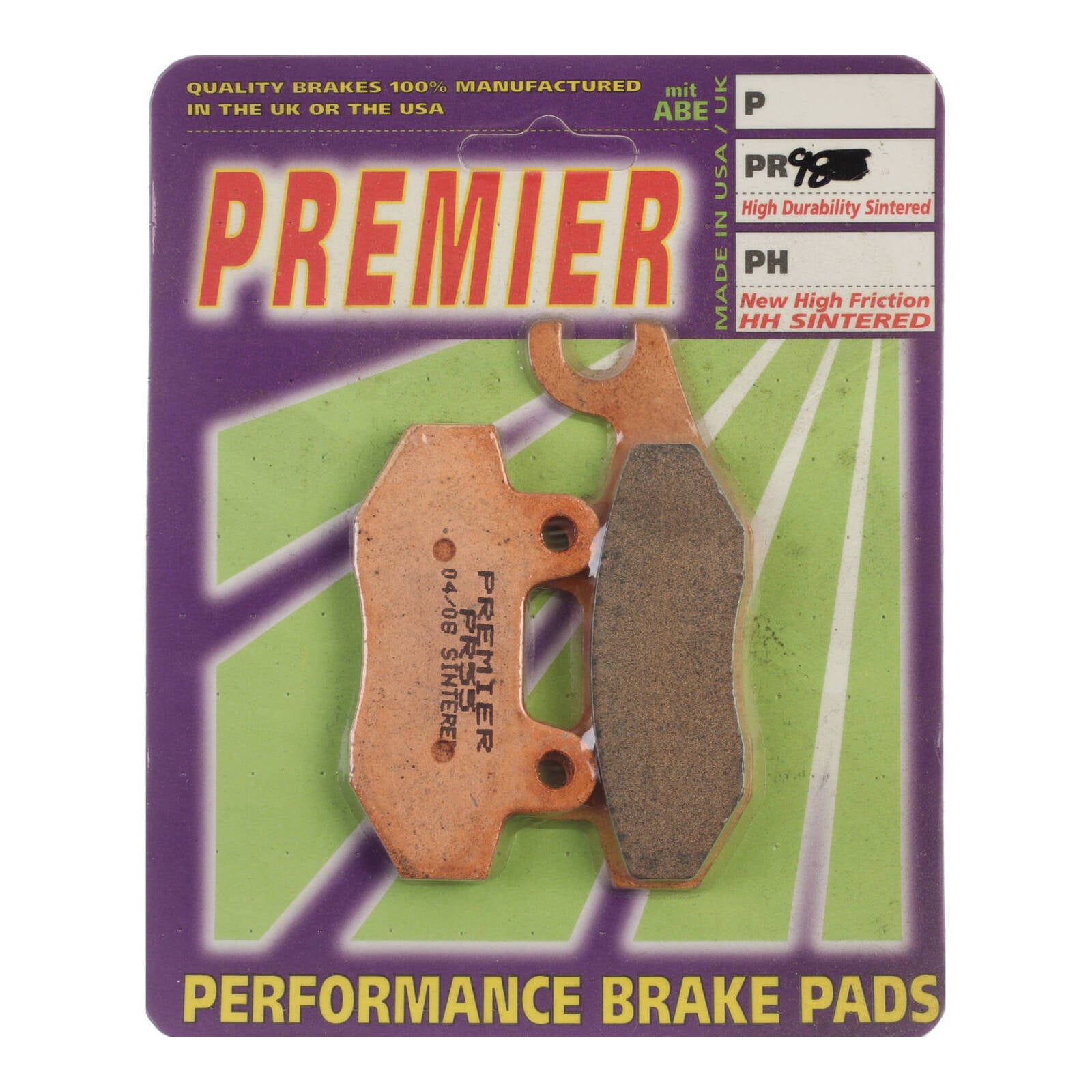Premier Brake Pads PR Off Road Sintered