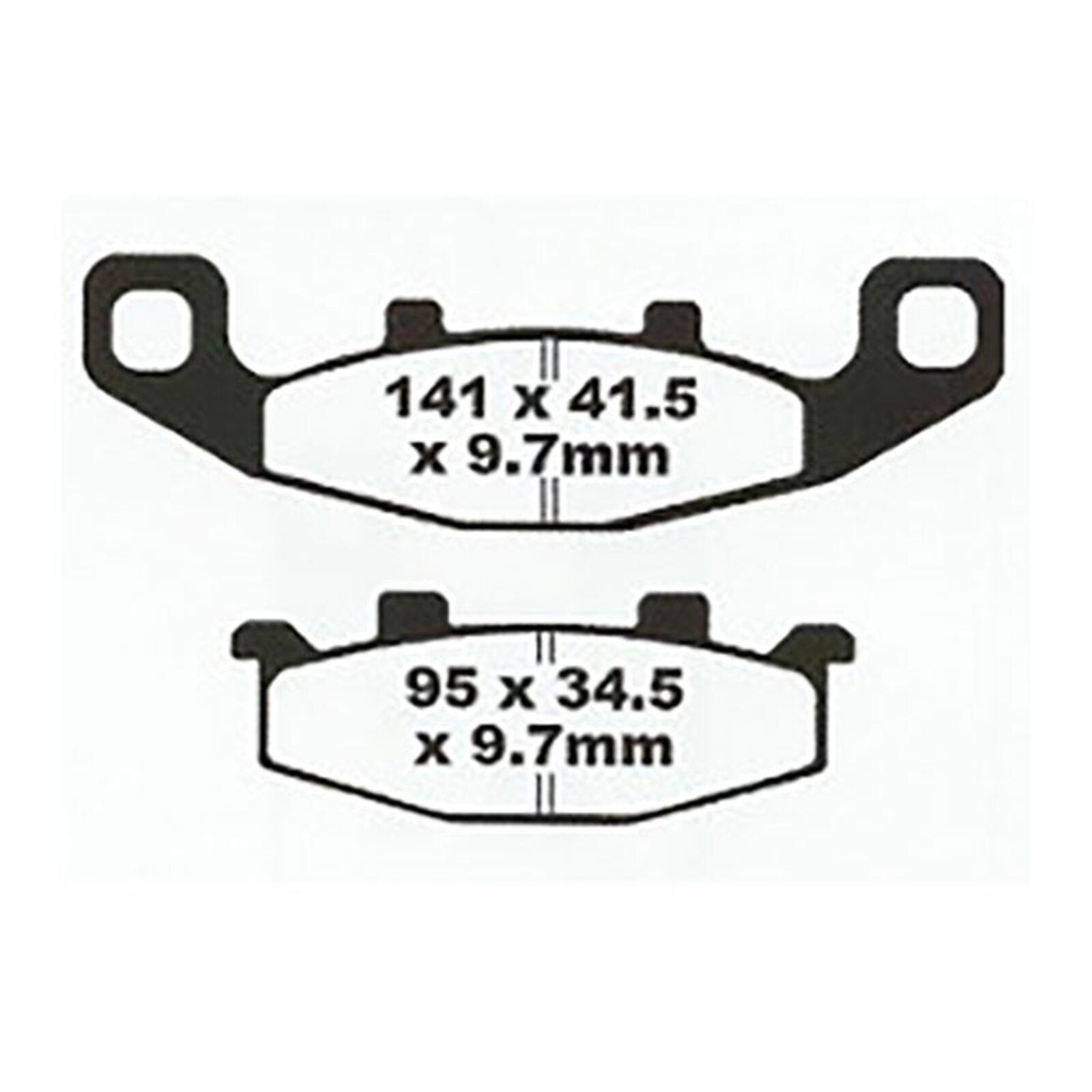 Premier Brake Pads Pv Semi Sintered