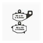 Premier Brake Pads Pv Semi Sintered