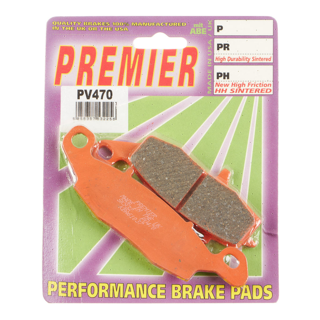 Premier Brake Pads Pv Semi Sintered