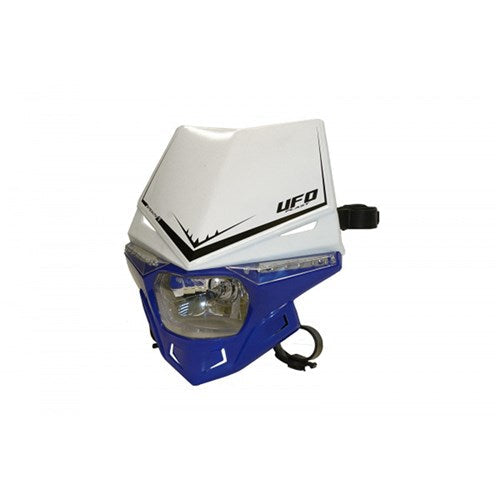 UFO MOTOCROSS STEALTH HEADLIGHT BASE BLU/ UPPER WHT