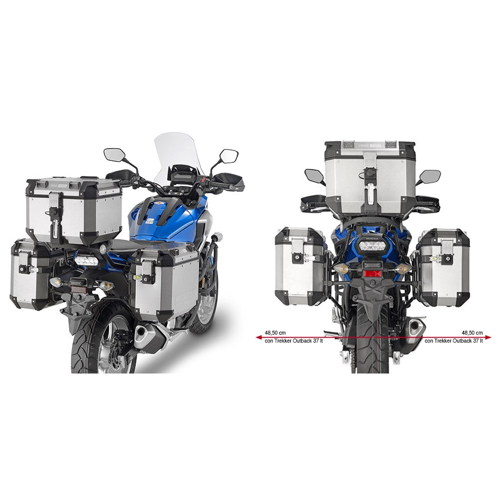 GIVI PANNIER FRAMES OUTBACK - HONDA NC750S/X 16-20 (CAM)