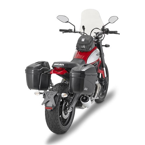 GIVI PANNIER FRAMES - DUCATI SCRAMBLER 400 16-19/SCRAMBLER ICON 800 15-19 (MONOKEY)  [ONC01]
