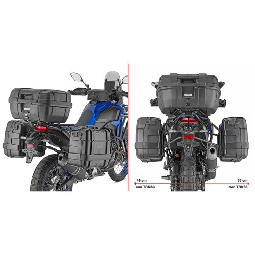 GIVI ONE-FIT PANNIER FRAMES - YAMAHA TENERE 700 25- (MONOKEY)