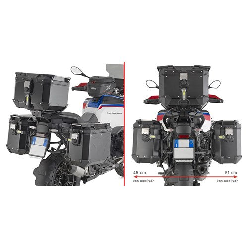 GIVI ONE-FIT PANNIER FRAMES - BMW R1300GSA 25- (MONOKEY)