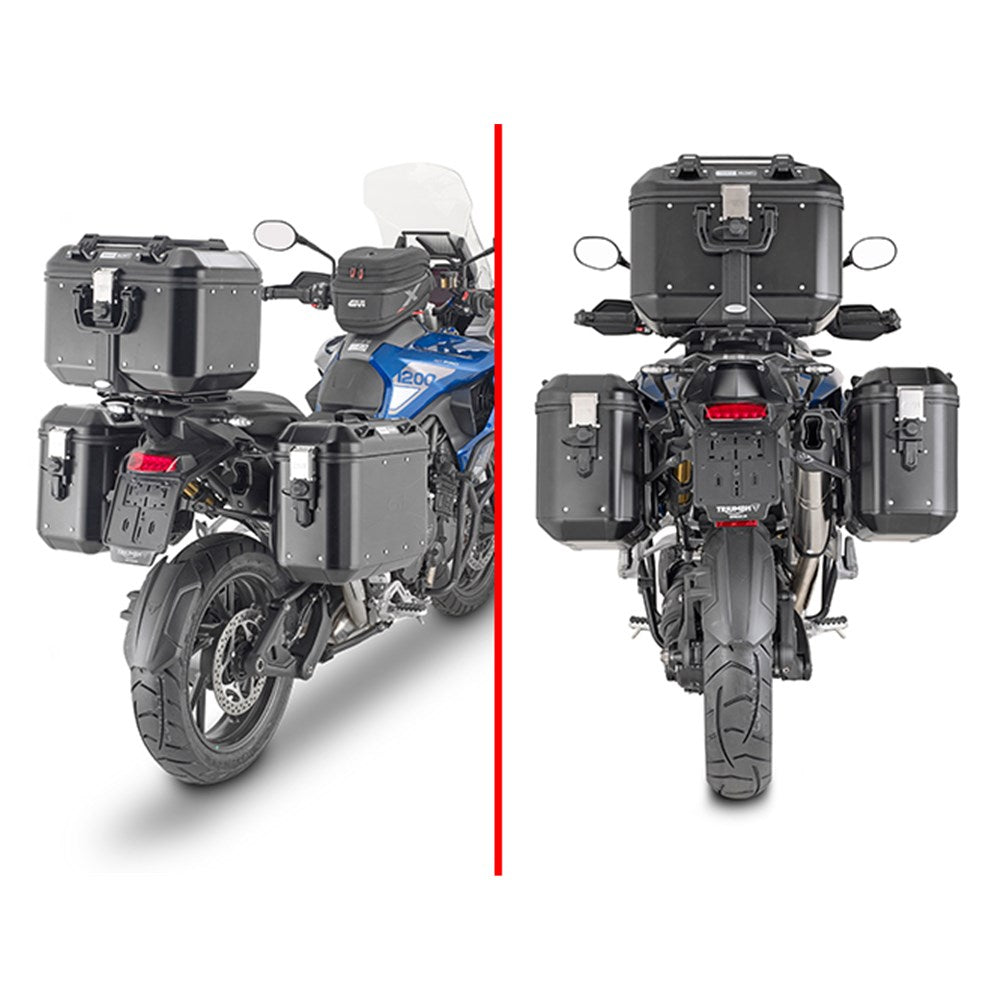 GIVI ONE-FIT PANNIER FRAMES OUTBACK - TRIUMPH TIGER 1200 GT 22-23 (MONOKEY)