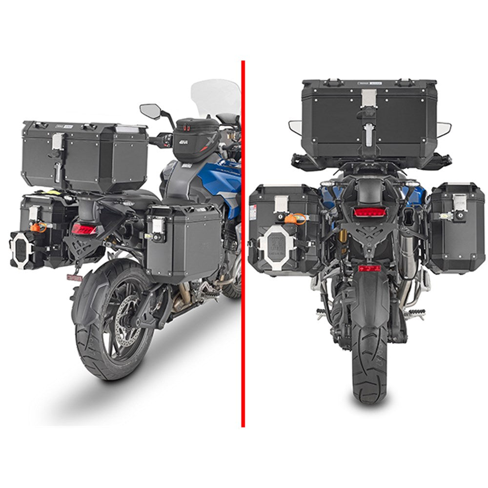 GIVI ONE-FIT PANNIER FRAMES OUTBACK - TRIUMPH TIGER 1200 GT EXPLORER/RALLY EXPLORER 22-23 (CAM)