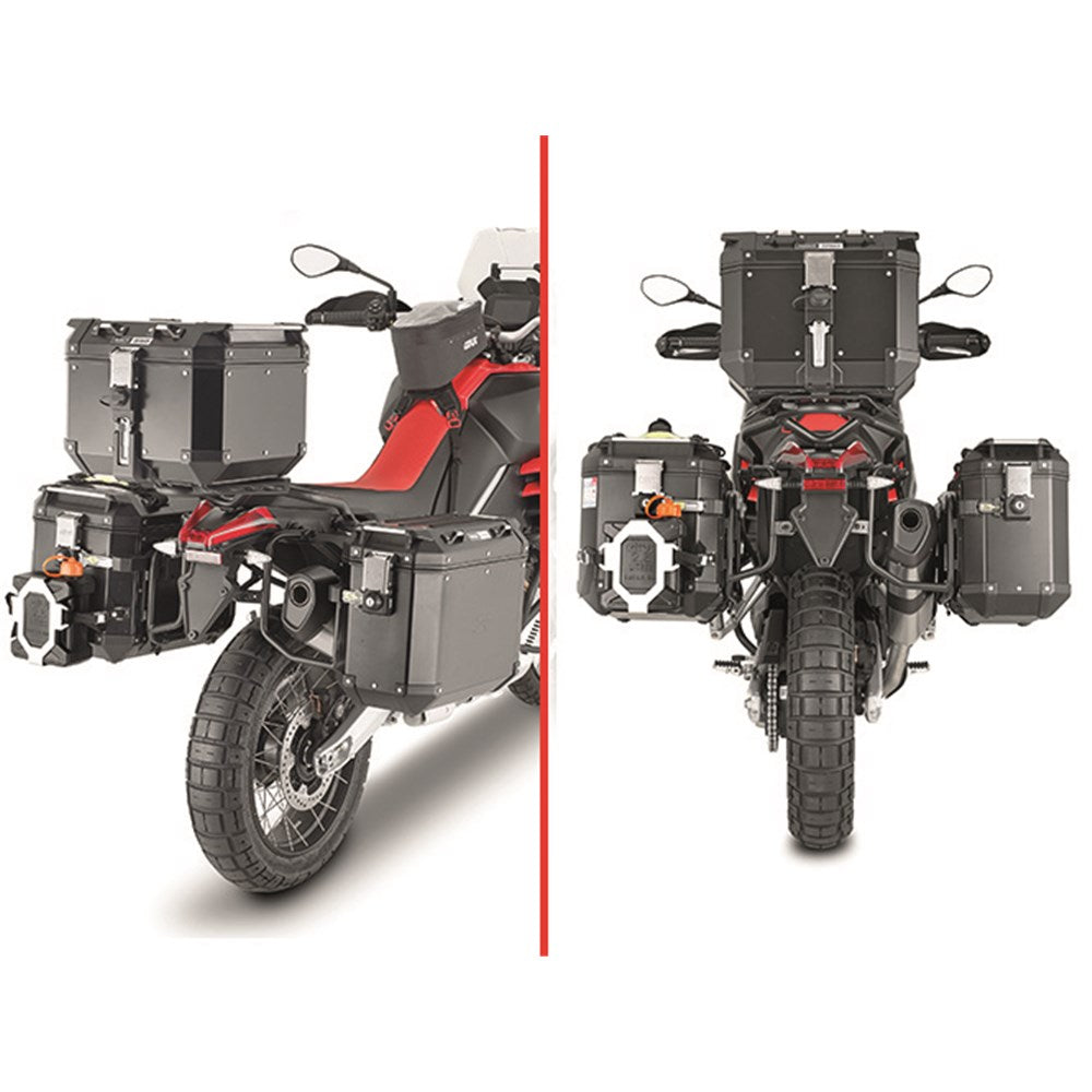 GIVI ONE-FIT PANNIER FRAMES OUTBACK - APRILIA TUAREG 660 21-23 (CAM)