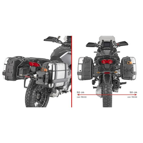 GIVI ONE-FIT PANNIER FRAMES - MOTO GUZZI STELVIO 1000 24- (MONOKEY)