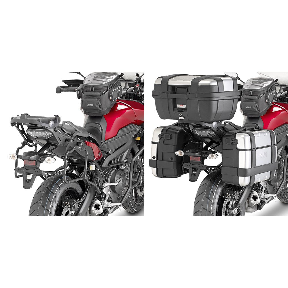 GIVI PANNIER FRAMES RAPID RELEASE - YAMAHA MT-09 TRACER 15-17 (MONOKEY)