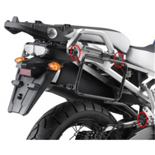 GIVI PANNIER FRAMES RAPID RELEASE - YAMAHA XTZ1200 10-17 (MONOKEY)  [ONC01]