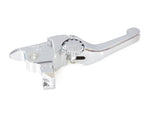 Adjustable Shorty Anthem Levers - Chrome. Fits Touring Most 2021-2024 with Cable Clutch