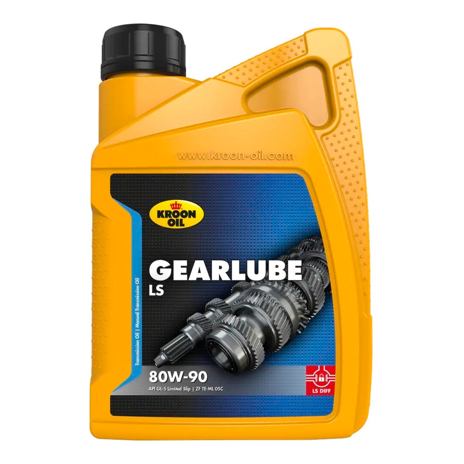 Putoline Kroon Gear Lube LS Gear Oil - 80W90 (1L) (01214)