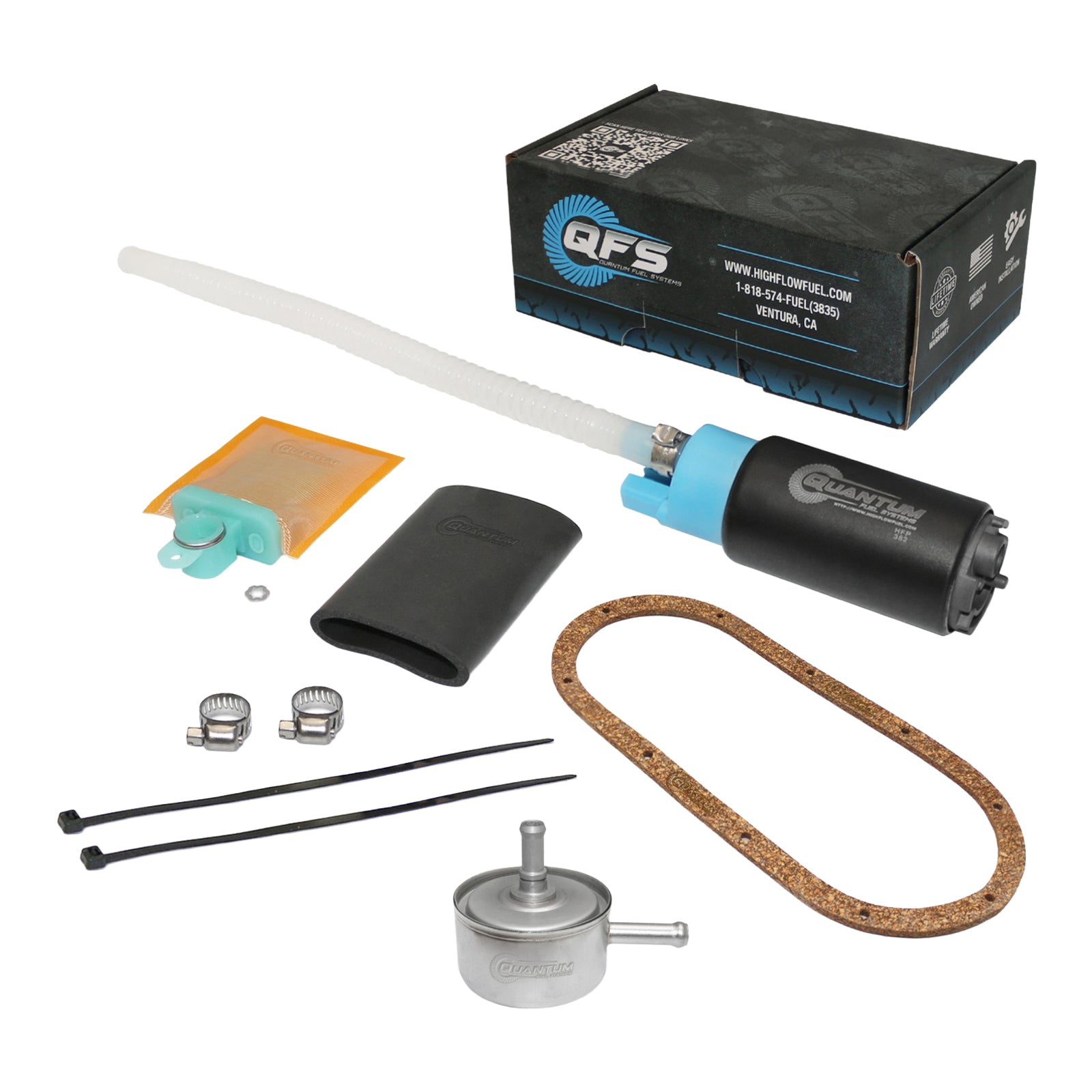 Quantum In Tank Efi Fuel Pump With Tank Seal + Filter