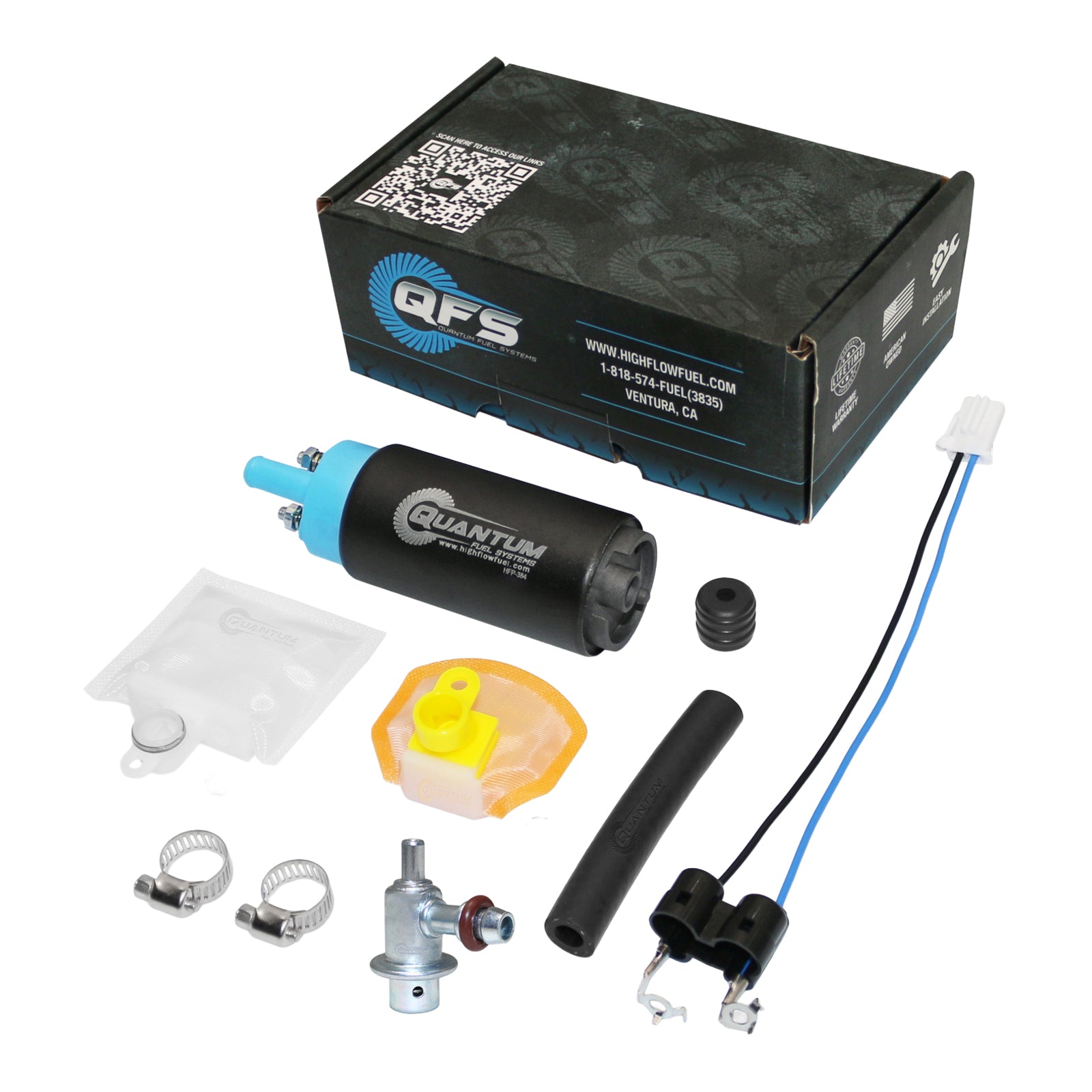 Quantum In Tank Efi Fuel Pump With Regulator And Fuel Filter
