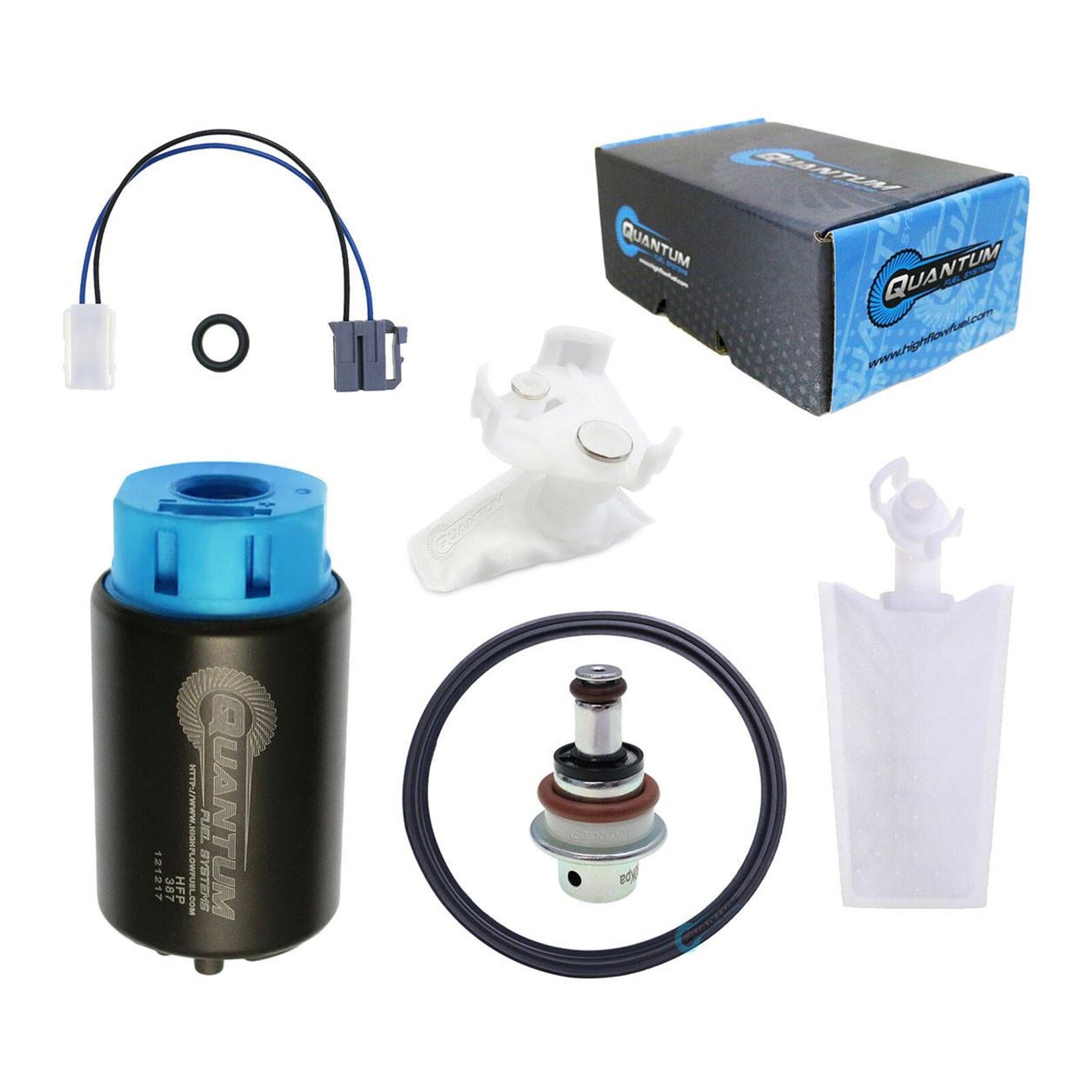 Quantum In Tank Efi Fuel Pump With Regulator + Tank Seal