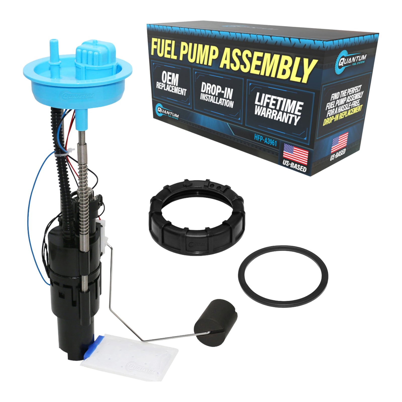 Quantum In Tank Efi Oem Replacement Fuel Pump With Assembly