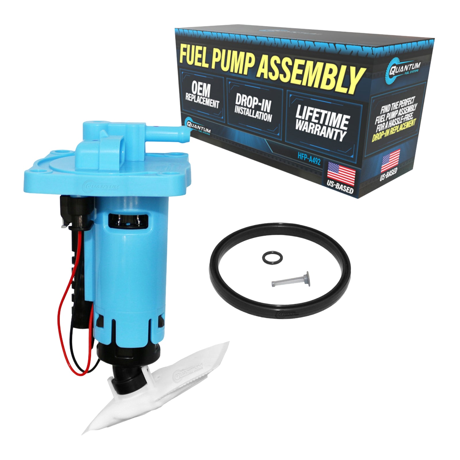 Quantum In Tank Efi Oem Replacement Fuel Pump With Assembly