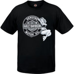 HARLEY-DAVIDSON MENS HOT OIL SHORT SLEEVE TEE