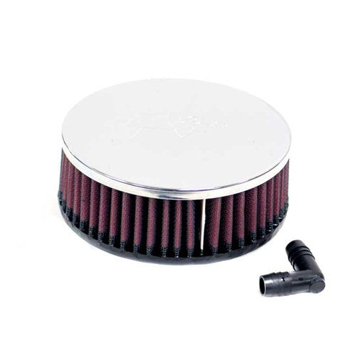 K&N POD FILTER 2-9/16 FLG  5-1/2 OD  2 H CR TP V  [ONC01]