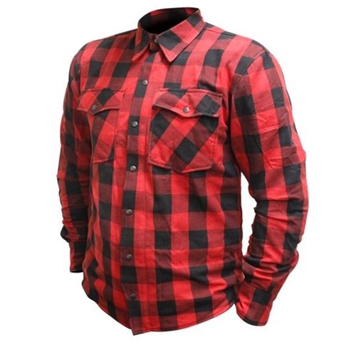 RJAYS REGIMENT FLANNEL SHIRT RED/BLK (SM)  [ONC01]