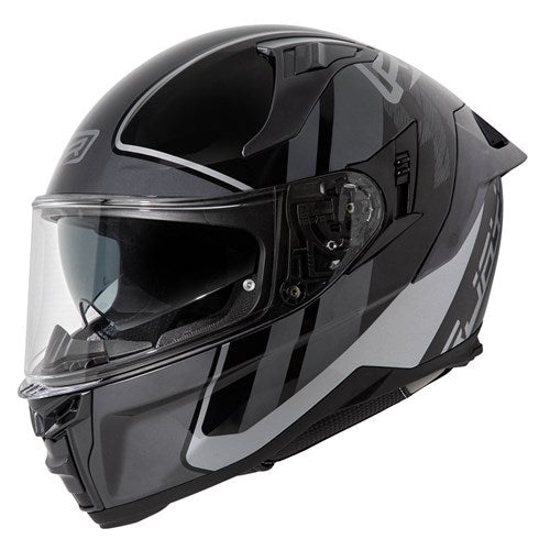 RJAYS DOMINATOR III HELM SPRINT BLK/GRY (LG)
