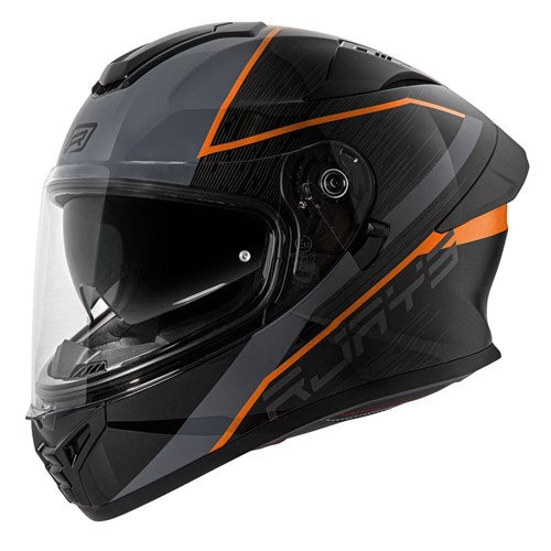 RJAYS APEX IV HELM RAKER BLK/GRY/ORG (XS)