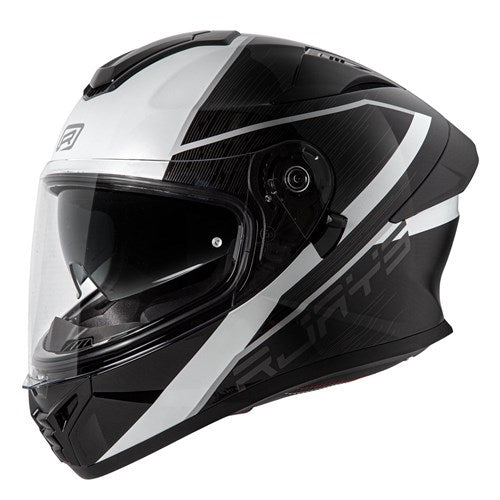 RJAYS APEX IV HELM RAKER BLK/WHT (SM)