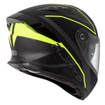 RJAYS APEX IV HELM RAKER MATTE BLK/GRY/YLW (SM)