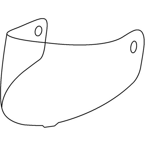 RJAYS DAKAR II VISOR CLEAR  [ONC01]