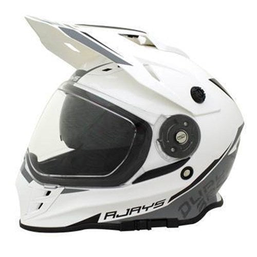 RJAYS DAKAR II HELM GLOSS WHT/GRY (XS)  [ONC01]