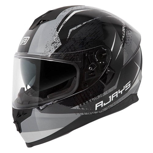 RJAYS DOMINATOR II HELM STRIKE BLK/GRY (XS)  [ONC01]