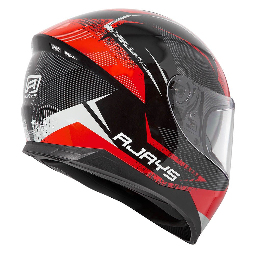 RJAYS DOMINATOR II HELM STRIKE BLK/RED (XS)  [ONC01]