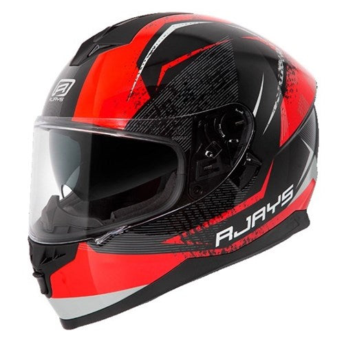 RJAYS DOMINATOR II HELM STRIKE MATT BLK/RED (XS)  [ONC01]