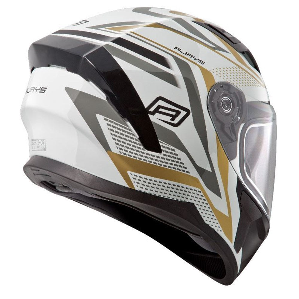 RJAYS APEX III HELM IGNITE WHITE/GOLD (SM)  [ONC01]