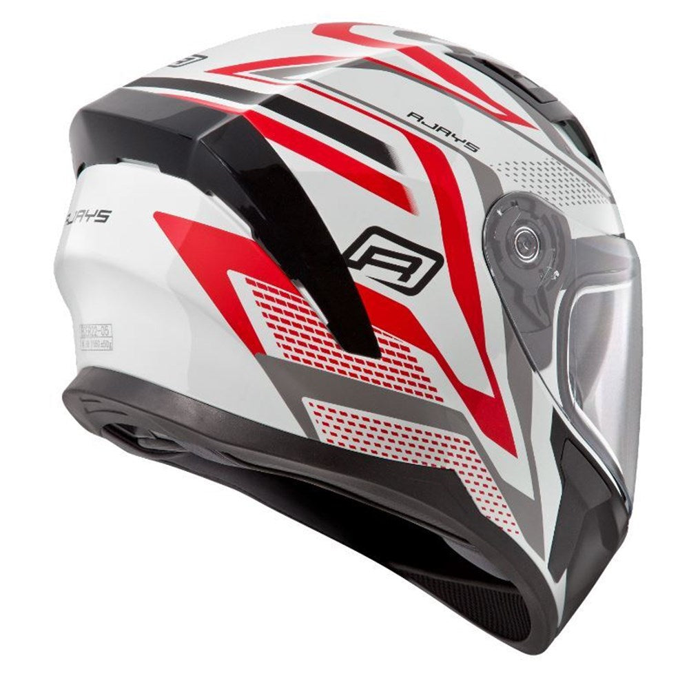 RJAYS APEX III HELM IGNITE WHITE/RED (SM)  [ONC01]