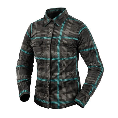 RJAYS REGIMENT 2 SHIRT LADIES BLK/TEAL (14)