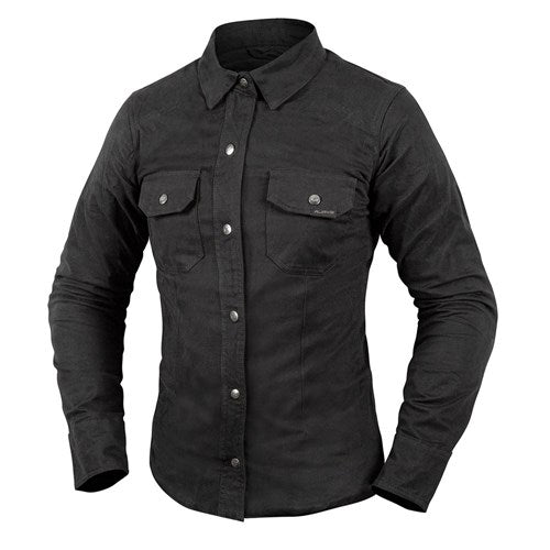 RJAYS RIDE SHIRT BLK LADIES (08)