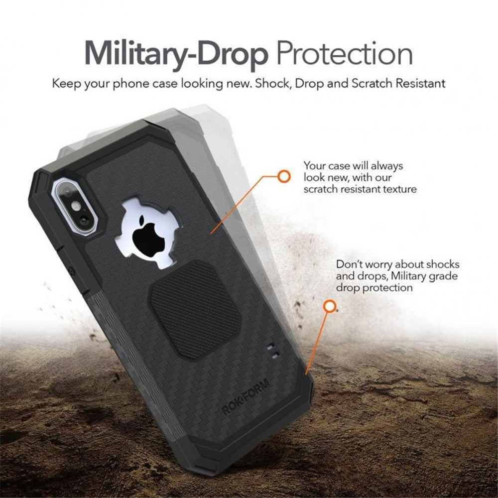ROKFORM IPHONE XS/X RUGGED CASE BLACK