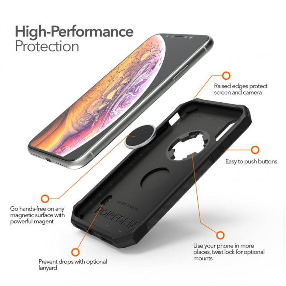 ROKFORM IPHONE XS/X RUGGED CASE GUNMETAL