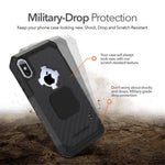 ROKFORM IPHONE XS/X RUGGED CASE GUNMETAL