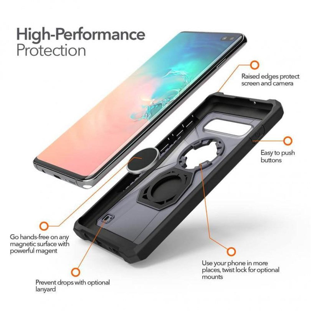 ROKFORM SAMSUNG GALAXY S10 PLUS RUGGED S CASE BLACK