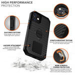 ROKFORM IPHONE 12 MINI (5.4) RUGGED CASE BLACK