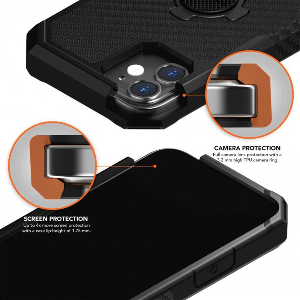 ROKFORM IPHONE 12 MINI (5.4) RUGGED CASE BLACK