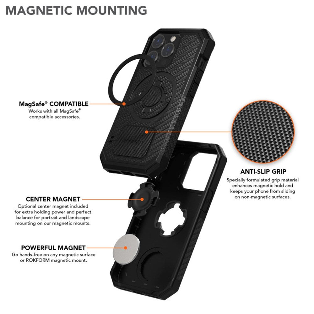 ROKFORM IPHONE 13 PRO RUGGED CASE BLACK [ONC01]