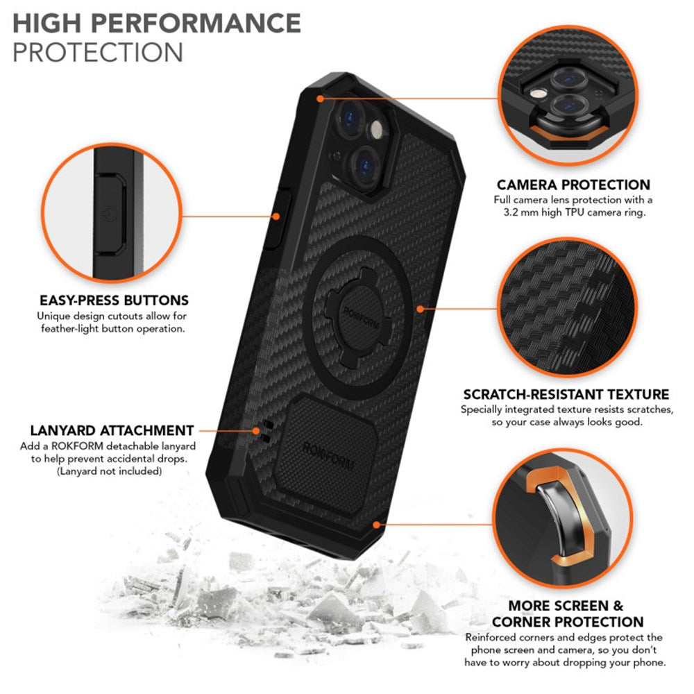 ROKFORM IPHONE 13 RUGGED CASE BLACK [ONC01]