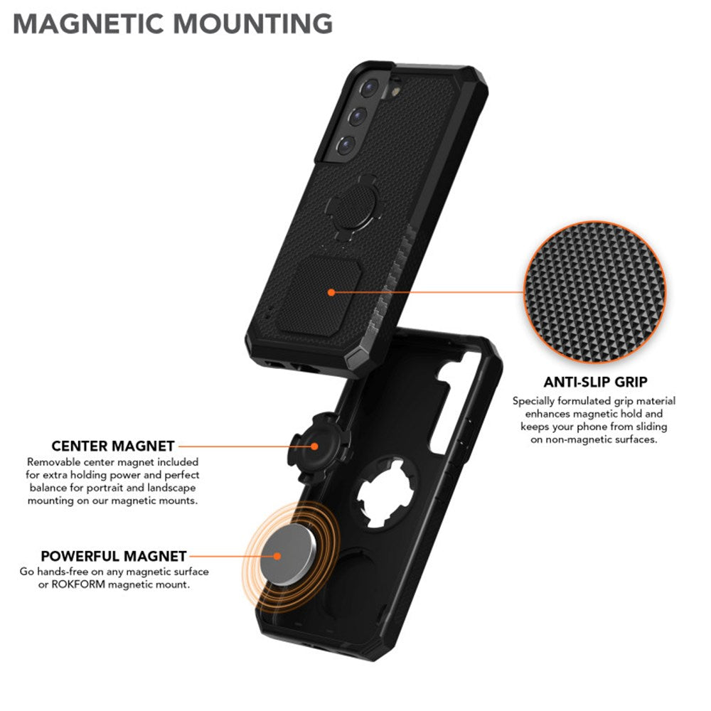 ROKFORM SAMSUNG GALAXY S22 5G RUGGED CASE BLACK [ONC01]