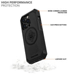 ROKFORM IPHONE 14 PRO RUGGED CASE - BLACK [ONC01]